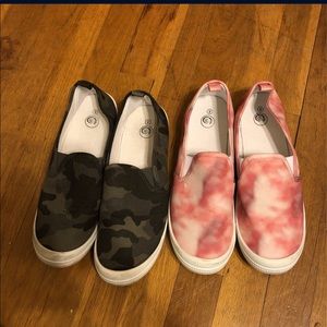 Slip on shoes brand new never worn size 8 women